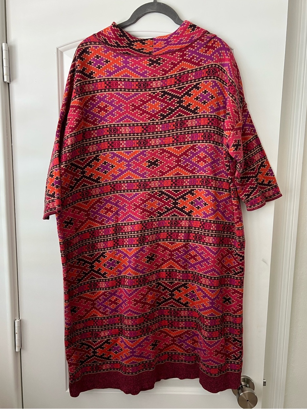 Peruvian Connection Sweater Dress Pink R - Picture 4 of 7